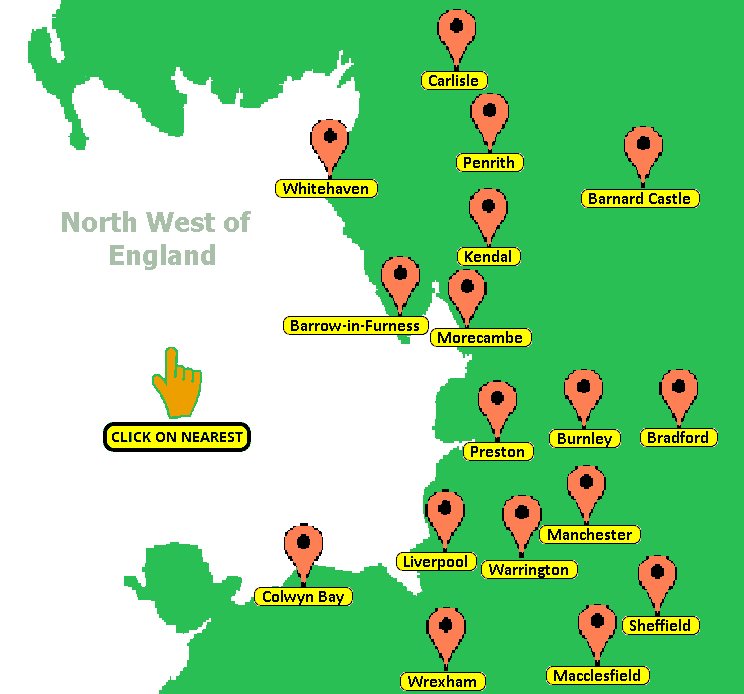 North West Map