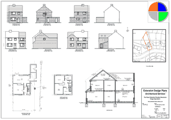 Double storey side extension